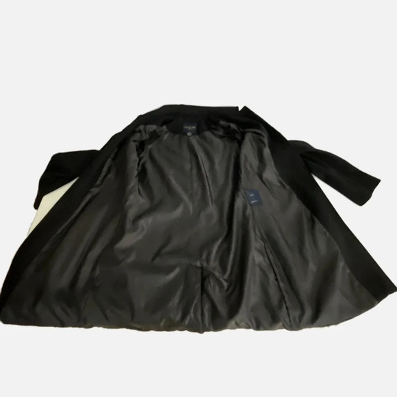 London Fog Women’s Coat Wool Blend Black Size XS Lined Pockets Cozy Classic - Picture 8 of 13